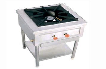 commercial single burner gas range